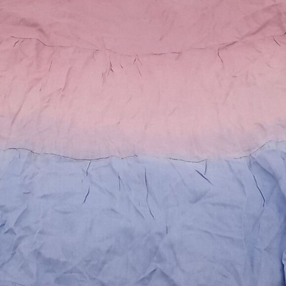 NEW Raviya Ombre Off-The-Shoulder Maxi Dress Cover-Up Mauve Blue Pink - Picture 6 of 8